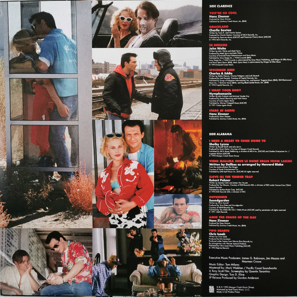 True Romance (Soundtrack, "Alabama Worley" Blue and Magenta Vinyl)) Vinyl Record