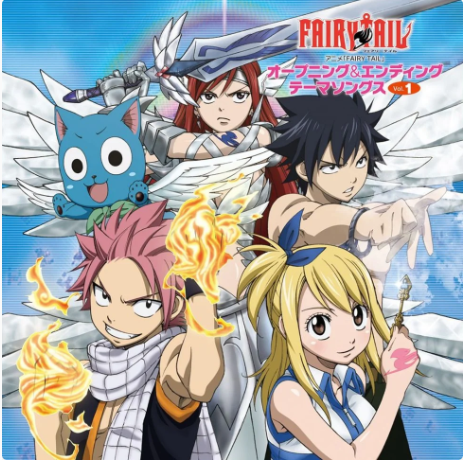 PRE-ORDER Various Artists - TV Anime "FAIRY TAIL" Opening & Ending Songs Vol.1 ( LP Clear Sky Blue) Vinyl Record