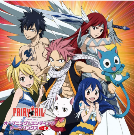 PRE-ORDER Various Artists - TV Anime "FAIRY TAIL" Opening & Ending Songs Vol.2 (LP Clear Orange) [Vinyl] Vinyl Record