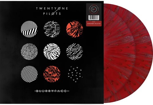 Twenty One Pilots - Blurryface (Limited Edition, Red/ Black Ice Marble w/ Burgundy Heavy Splatter Colored Vinyl) [Import] (2 Lp's) Vinyl Record