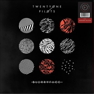 Twenty One Pilots - Blurryface (Limited Edition, Red/ Black Ice Marble w/ Burgundy Heavy Splatter Colored Vinyl) [Import] (2 Lp's) Vinyl Record