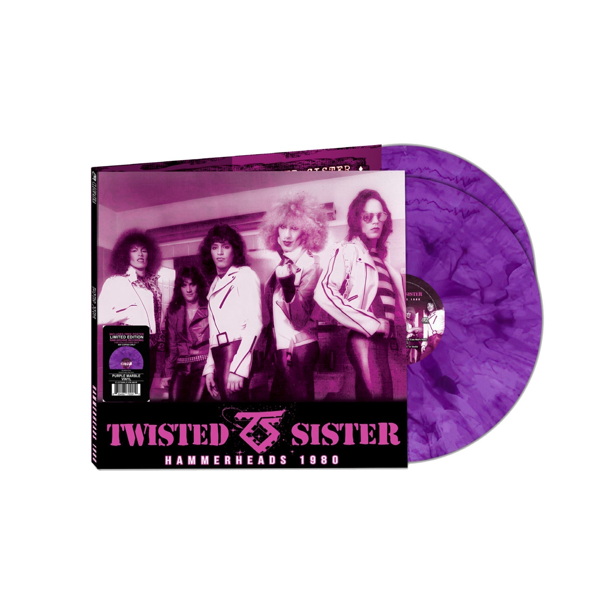 Hammerheads 1980 [Limited Edition Purple Marble Vinyl] [2LP] Vinyl Record