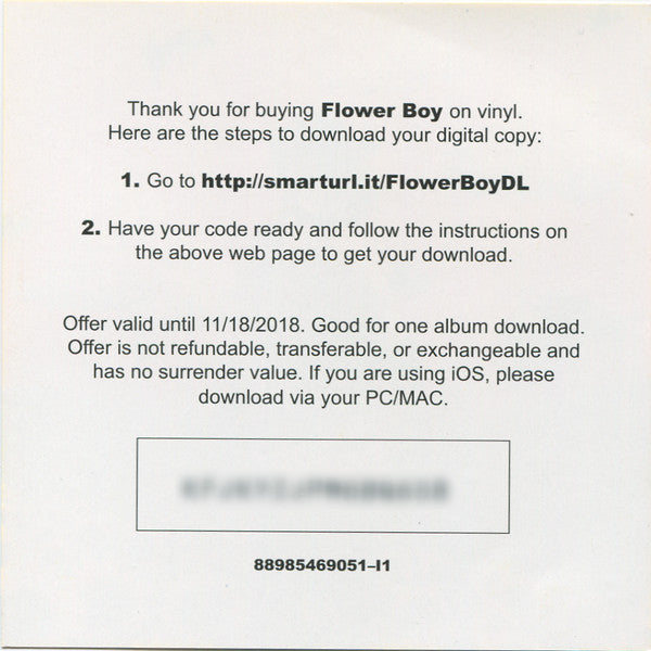 Tyler, The Creator - Scum Fuck Flower Boy | Mint (M) Mint (M)