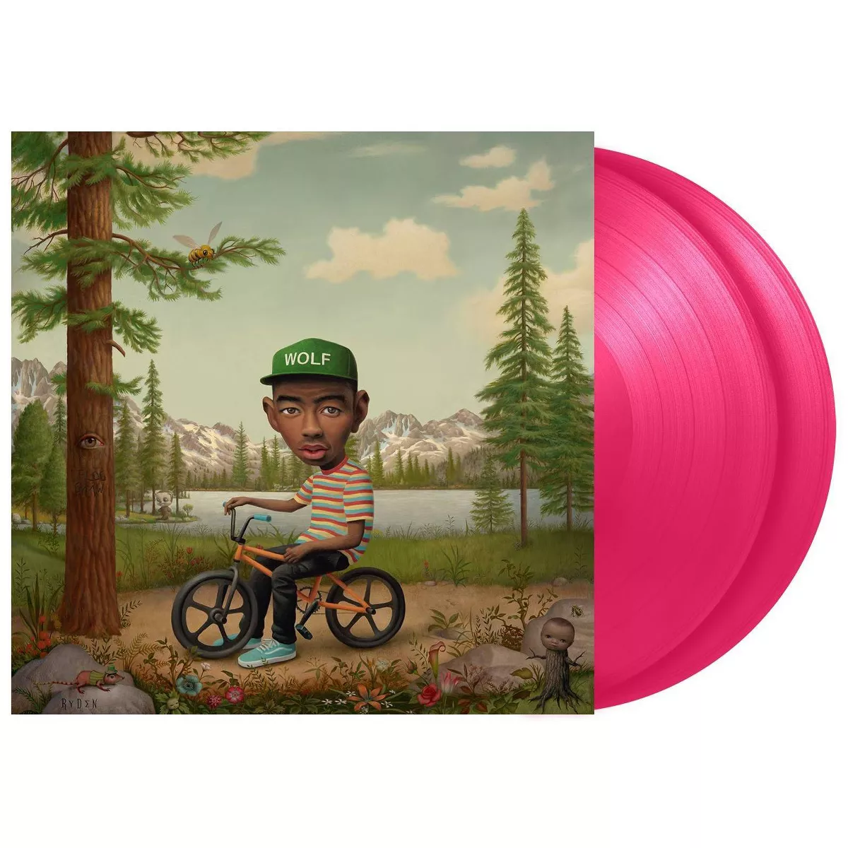 Tyler, The Creator Wolf (Pink Vinyl, Sticker, Gatefold 2LP) Vinyl Record