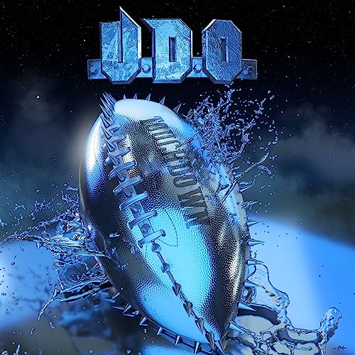 U.D.O. Touchdown (clear + blue white splatter 2LP in gatefold) Vinyl Record
