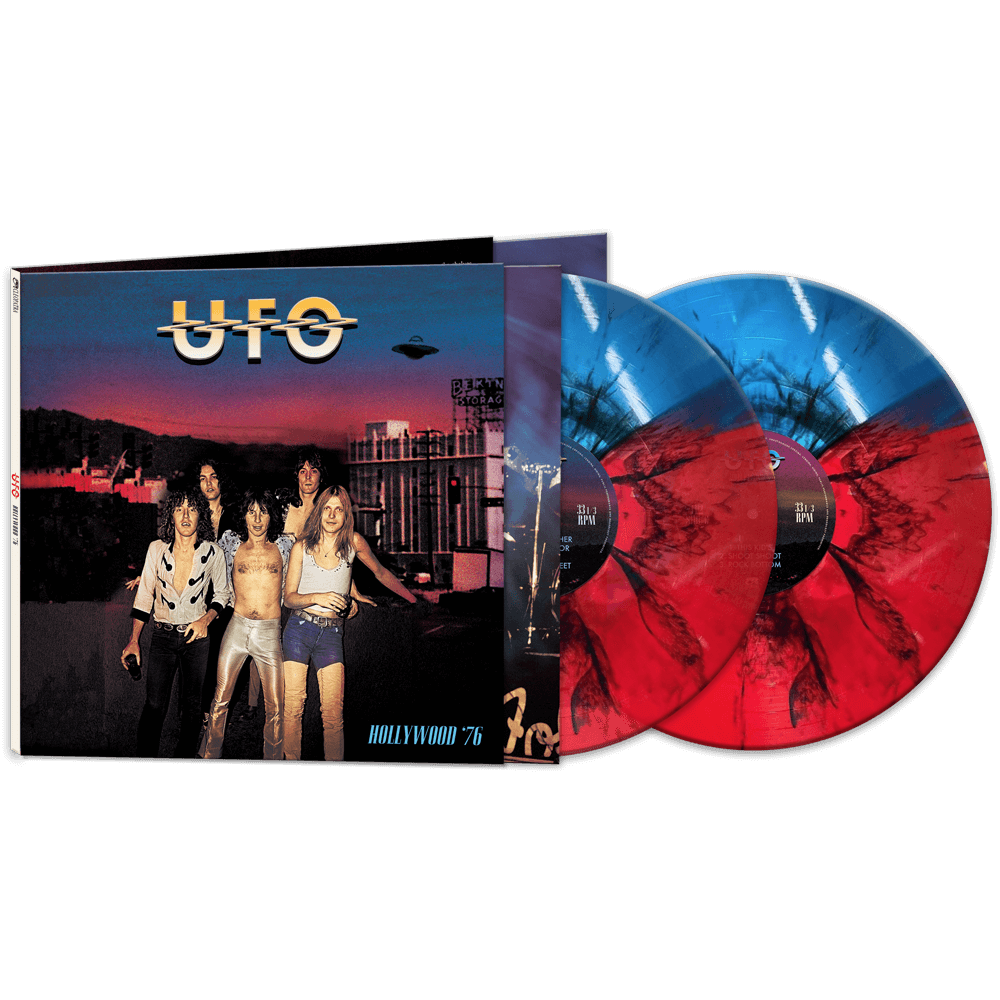 Hollywood '76 (Colored Vinyl, Blue & Red Splatter) (2 Lp's) Vinyl Record