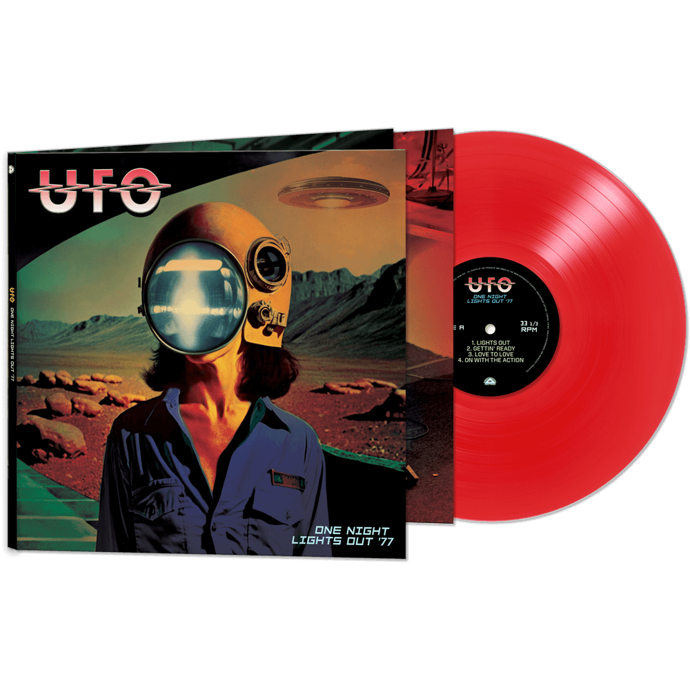 UFO - One Night Lights Out '77 (Colored Vinyl, Red) Vinyl Record