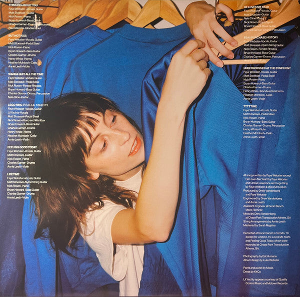 Faye Webster - Underdressed At The Symphony (Blue Chandelier Splatter)SPLATTER [Vinyl]