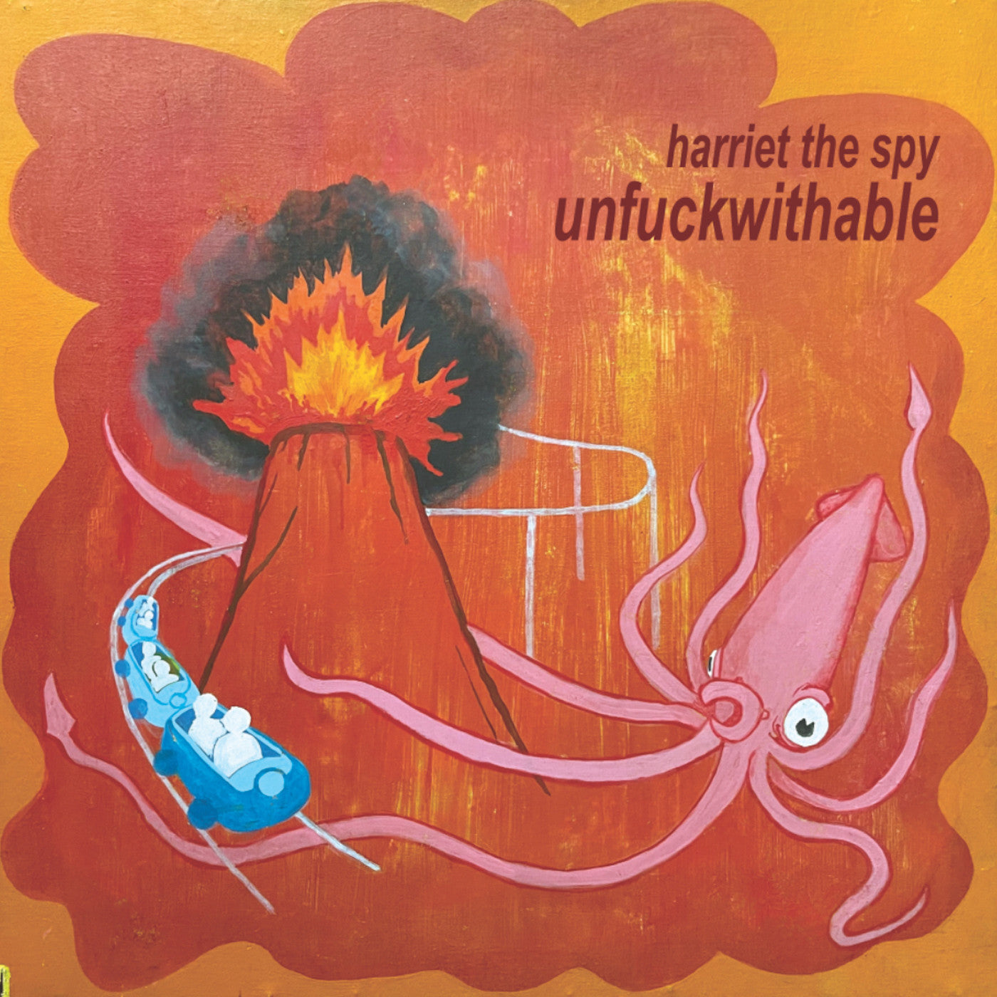 Unfuckwithable (OPAQUE ORANGE) Vinyl Record