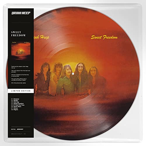 Uriah Heep Sweet Freedom Vinyl Record