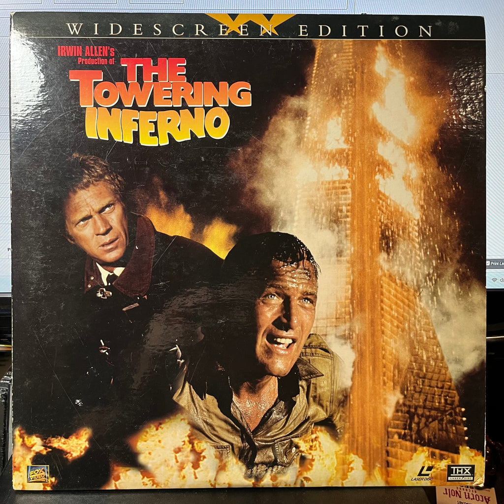 THE TOWERING INFERNO (LASER DISC MOVIE) WIDESCREEN |