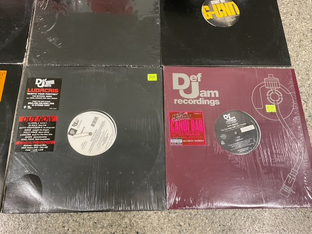 Various - 12 HIP HOP RECODS VINYL LOT |