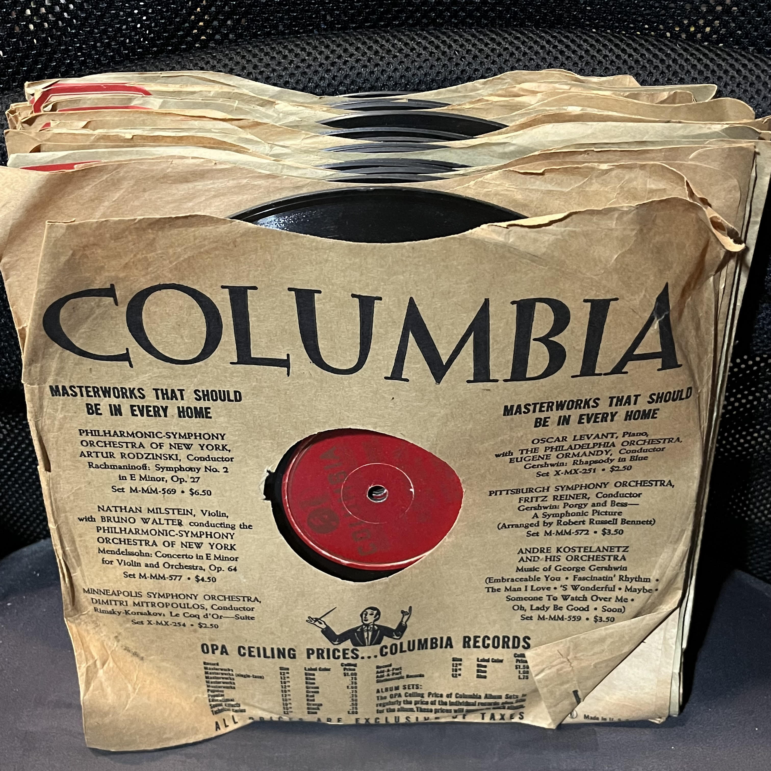 Frank Sinatra - (17) 78 RPM COLLECTION/LOT 10" RECORDS |