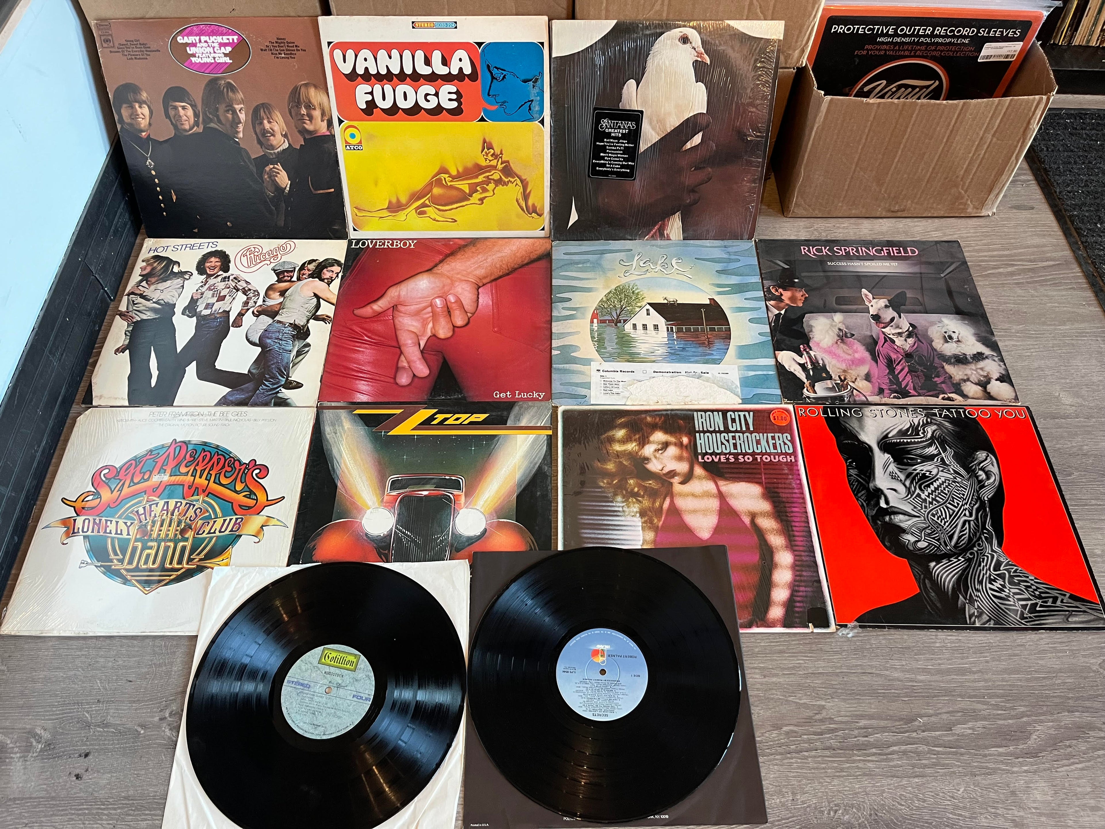 Various - 13 ROCK VINYL LPs COLLECTION LOT |