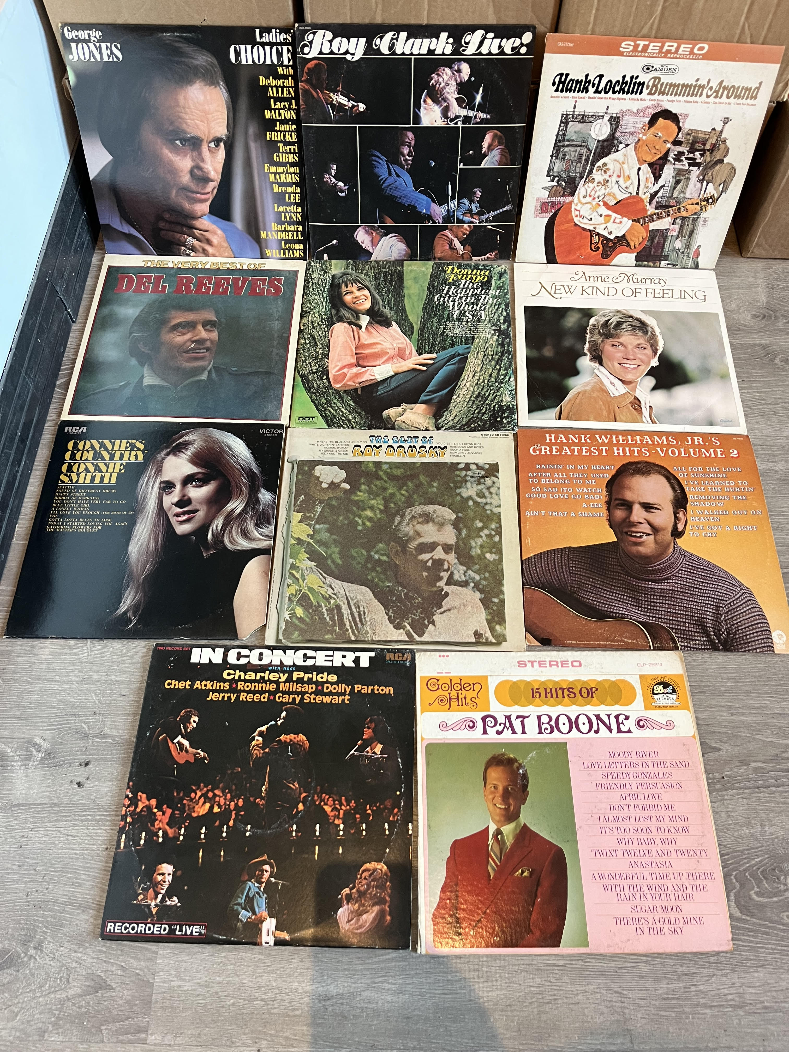 Various - 11 COUNTRY VINYL LPs COLLECTION LOT |