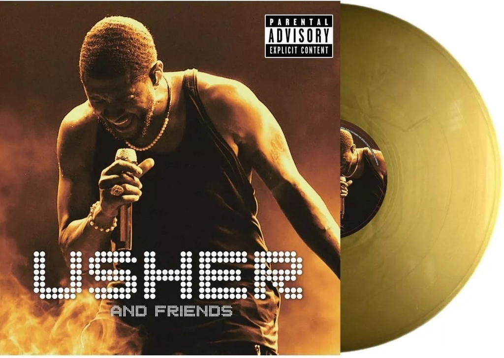 Usher And Friends (Limited Edition, Gold Colored Vinyl) [Import] Vinyl Record