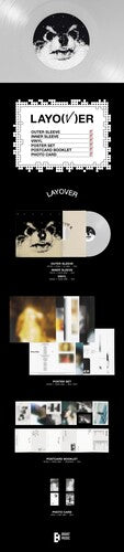 V (BTS) - V 'Layover' (Limited Edition, Gray Colored Vinyl, Poster, Postcard) Vinyl Record