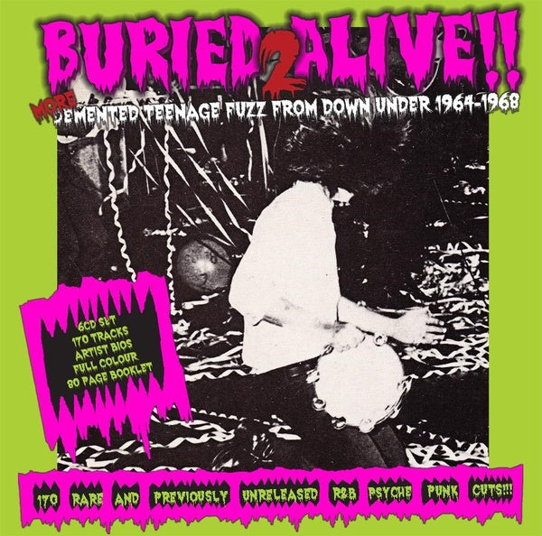 Buried Alive!! 2: More Demented Teenage Fuzz From Down Under 1964-1968 Music CD