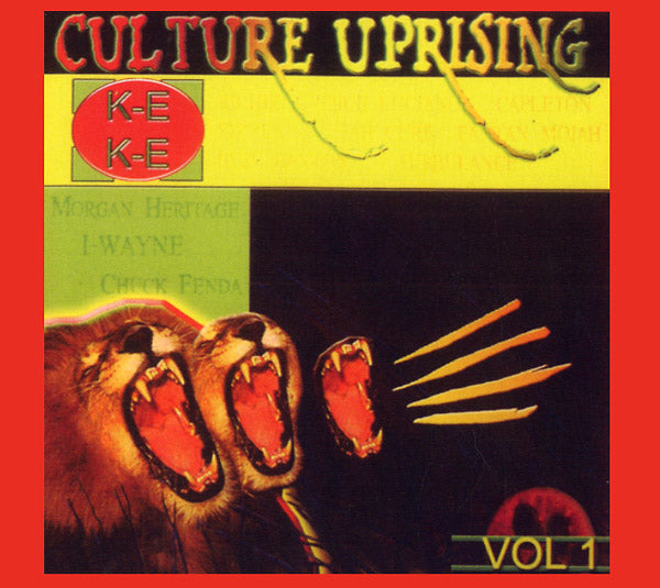 Culture Uprising, Volume 1 Music CD