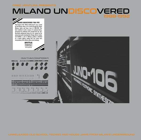 Va - Fred Ventura Presents Milano Undiscovered 1988-1992 - Unreleased Vinyl Record