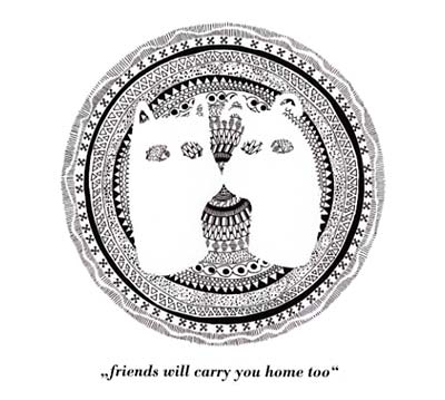 Friends Will Carry You Home Too Music CD