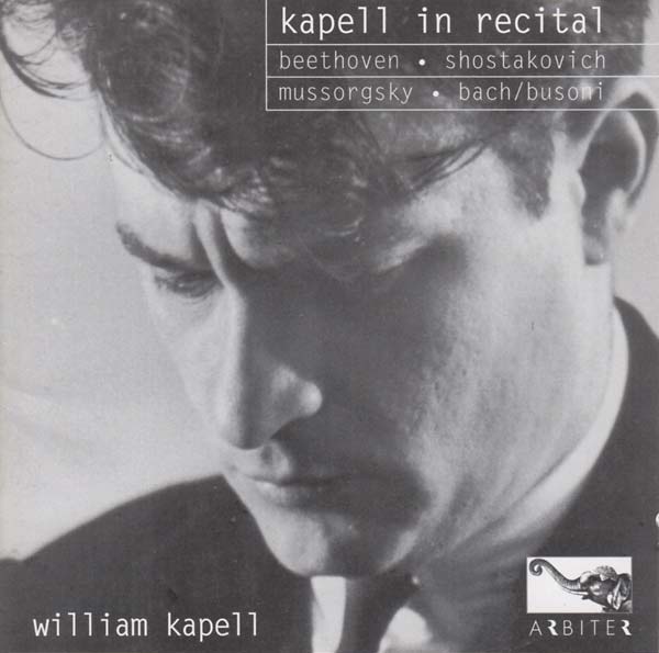 Kapell in Recital Music CD