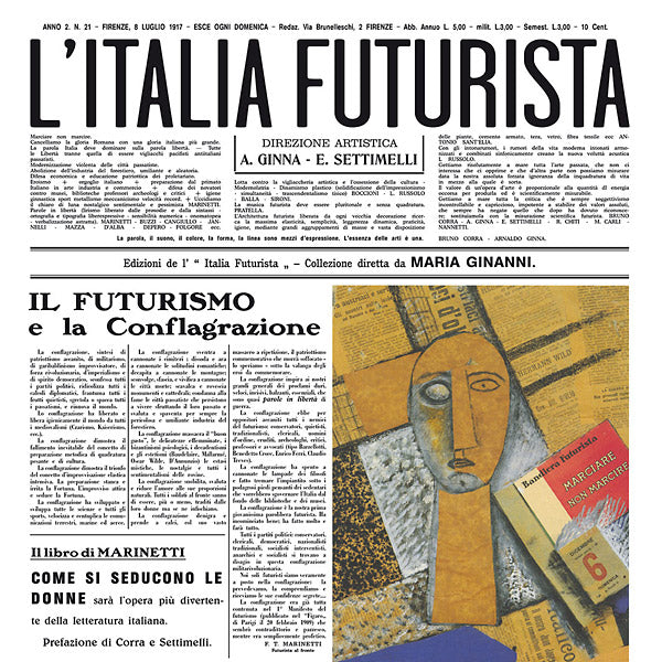 La Musica Futurista Nell'italia E Nel Mondo Vinyl Record