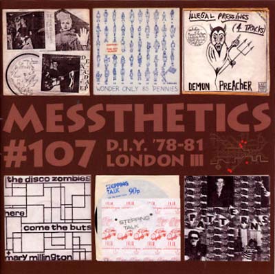 Messthetics #107: D.I.Y. '78-81 London III Music CD