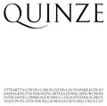 Quinze Vinyl Record