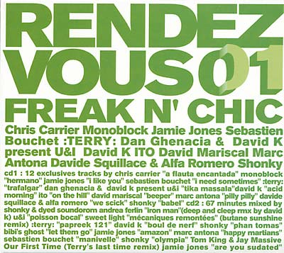 Rendez Vous 01 Music CD