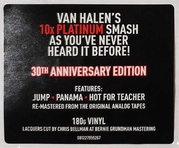 Van Halen 1984 Warner Records, Warner Records LP, Album, RE, RM, RP, 30t Mint (M) Mint (M)