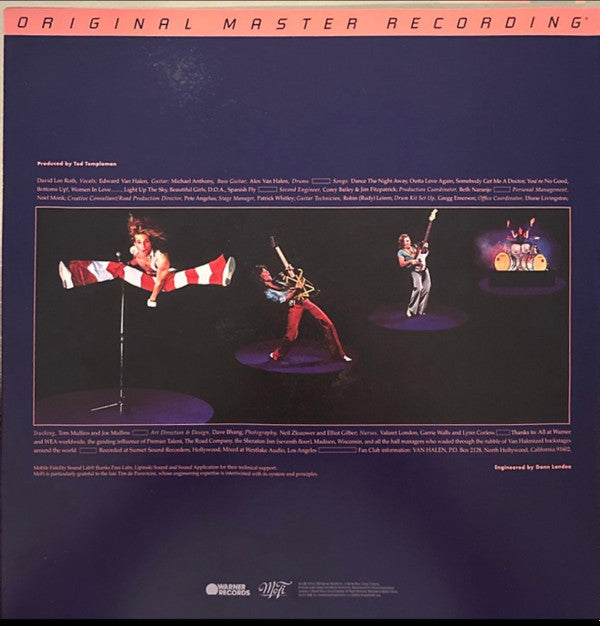 Van Halen Van Halen II (2LP Box Mofi SuperVinyl) Vinyl Record