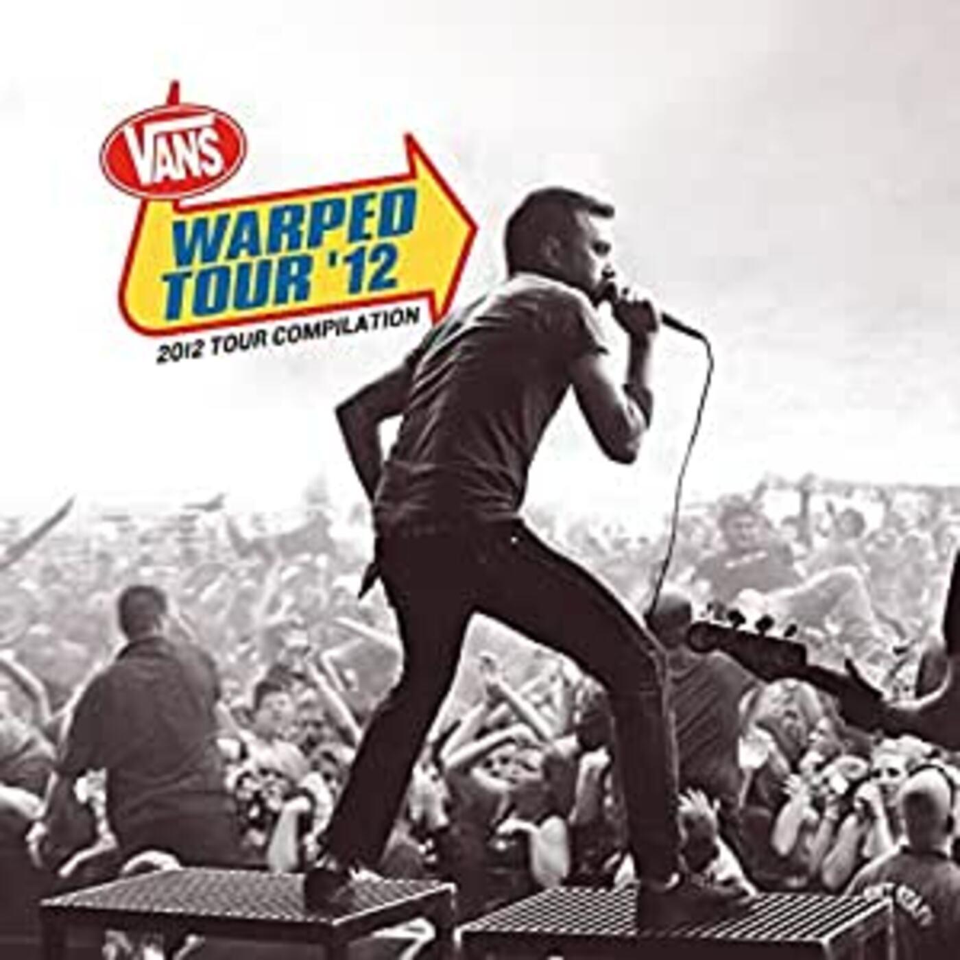 2012 Warped Tour Compilation Music CD