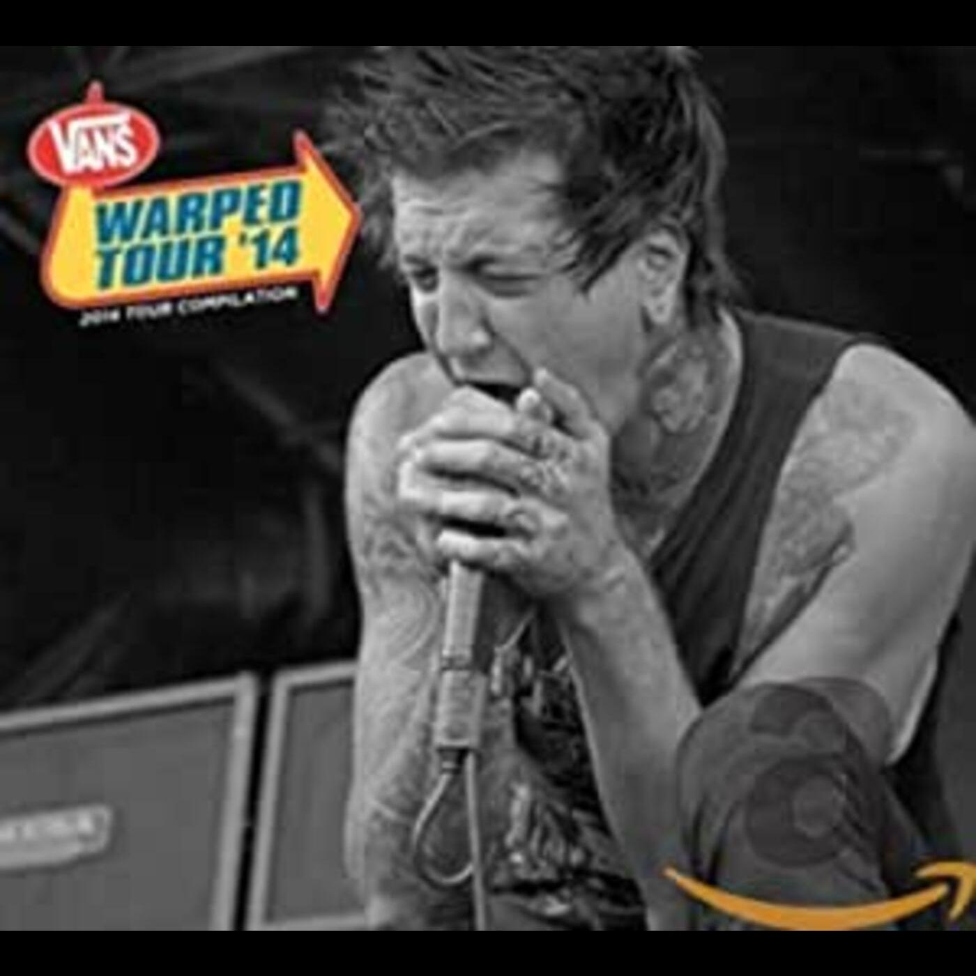 2014 Warped Tour Compilation Music CD