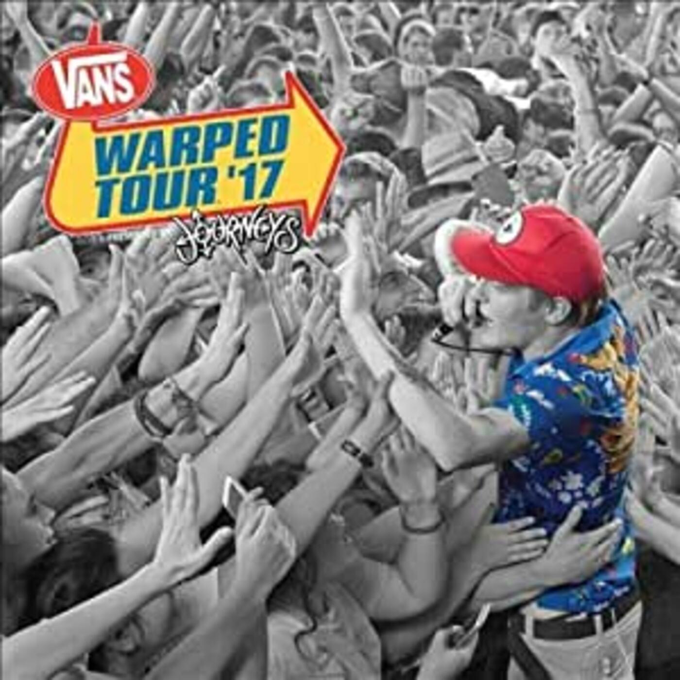 2017 Warped Tour Compilation Music CD