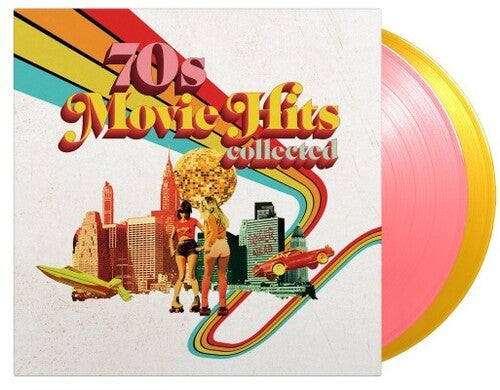 70's Movie Hits Collected (180 Gram Pink & Yellow Colored Vinyl) [Import] (2 Lp's) Vinyl Record