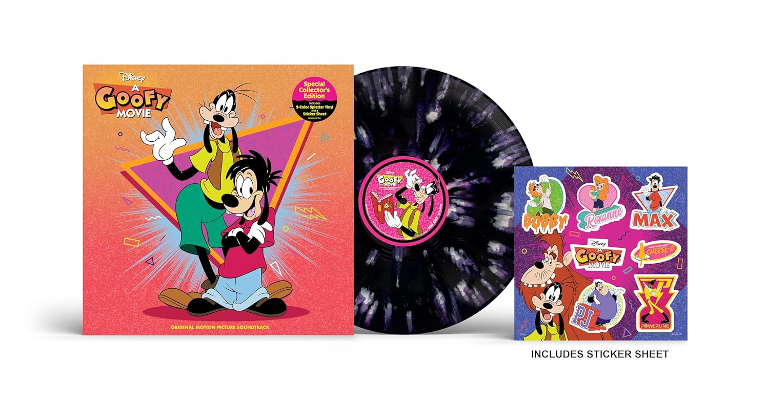 A Goofy Movie (Original Motion Picture Soundtrack) [White Splatter Lp] Vinyl Record