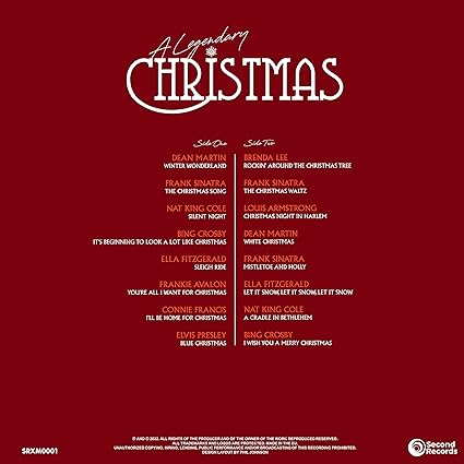 A Legendary Christmas, Volume One: The Red Collection [Import] Vinyl Record