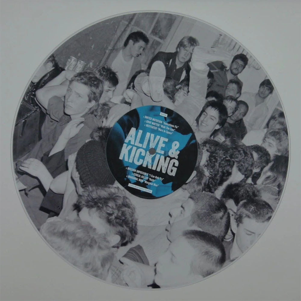 Various Artists - Alive & Kicking [Clear W/ Uv Print B-Side] Vinyl Record
