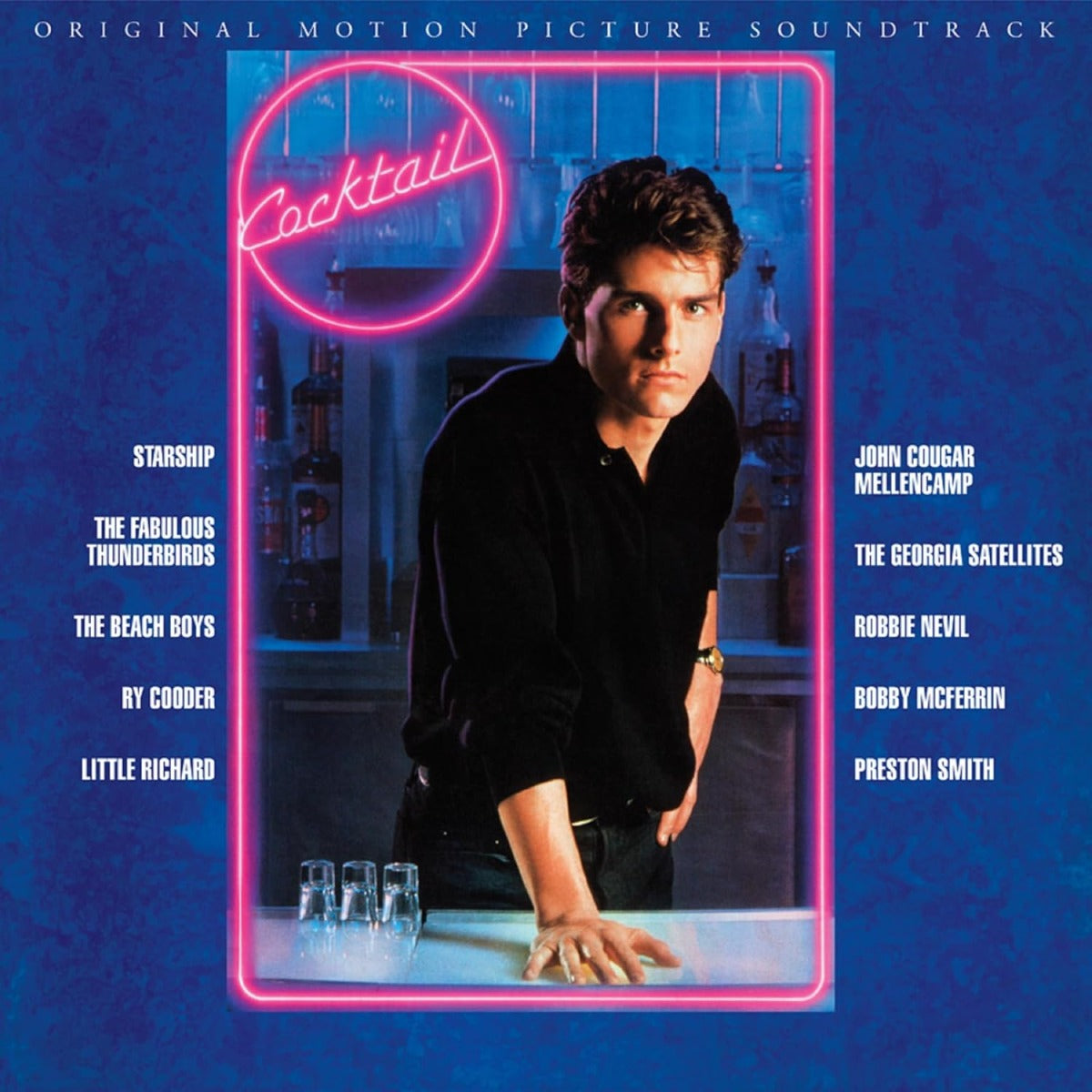 Cocktail (Original Motion Picture Soundtrack) (Limited Edition, Translucent Blue Colored Vinyl) Vinyl Record