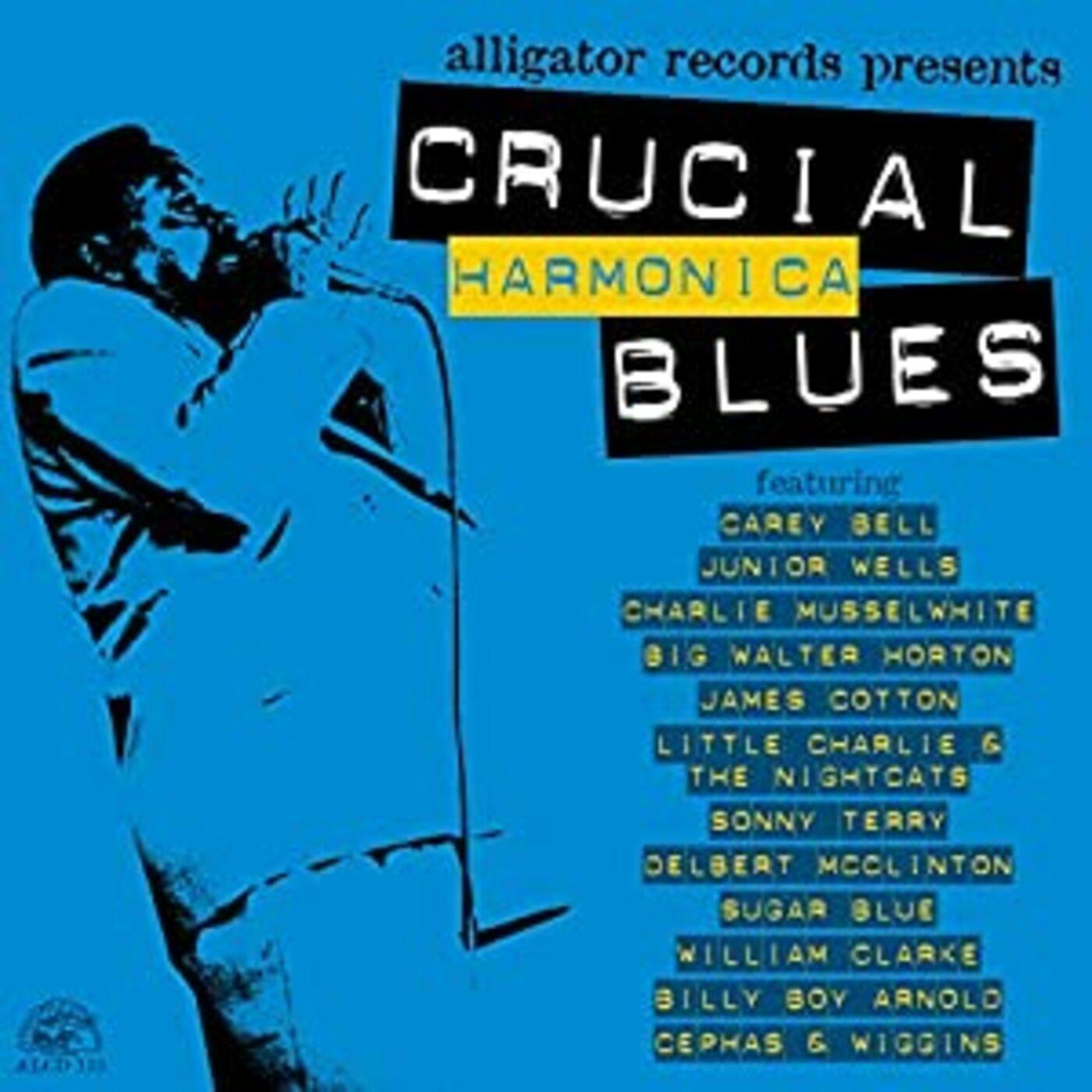 Crucial Harmonica Blues Music CD