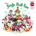Various Artists Disney Jingle Bell Fun (Limited Edition, Translucent Red Colored Vinyl, Collectible Poster) Vinyl Record