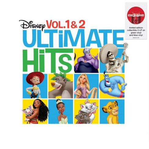 Various Artists Disney Ultimate Hits Vol.1 & 2 (Limited Edition, Green & Blue Vinyl) (2 Lp's) Vinyl Record