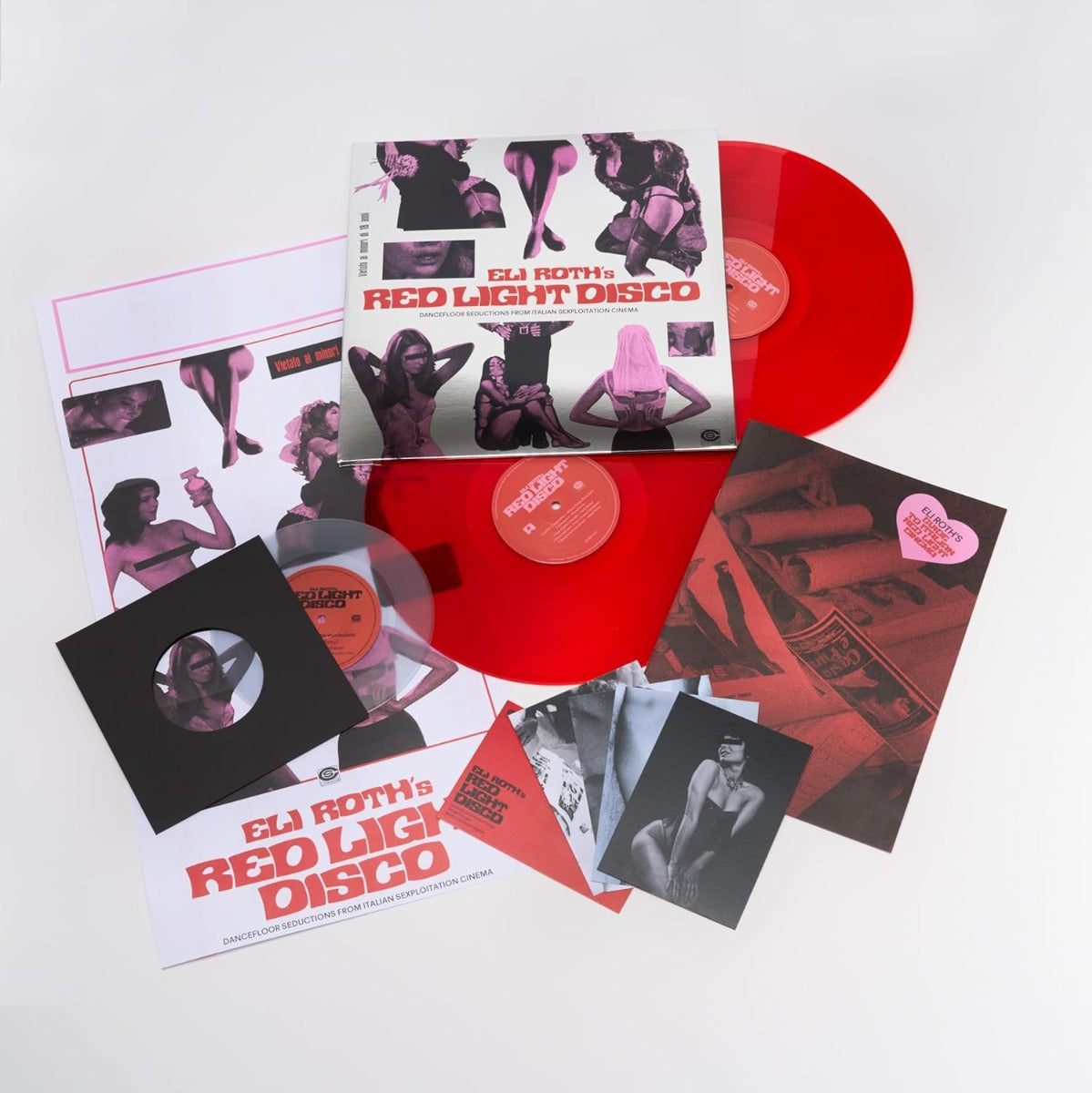 Eli Roth's Red Light Disco (Deluxe Edition, 180 Gram Vinyl) (2 Lp's/7" Single) Vinyl Record