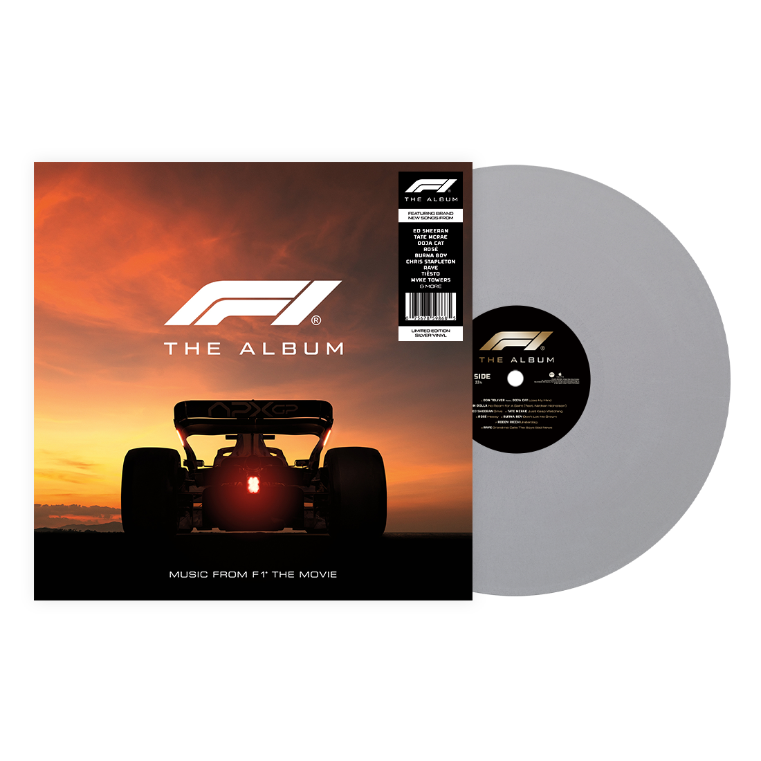 F1 The Album (Limited Edition Silver Vinyl) Vinyl Record