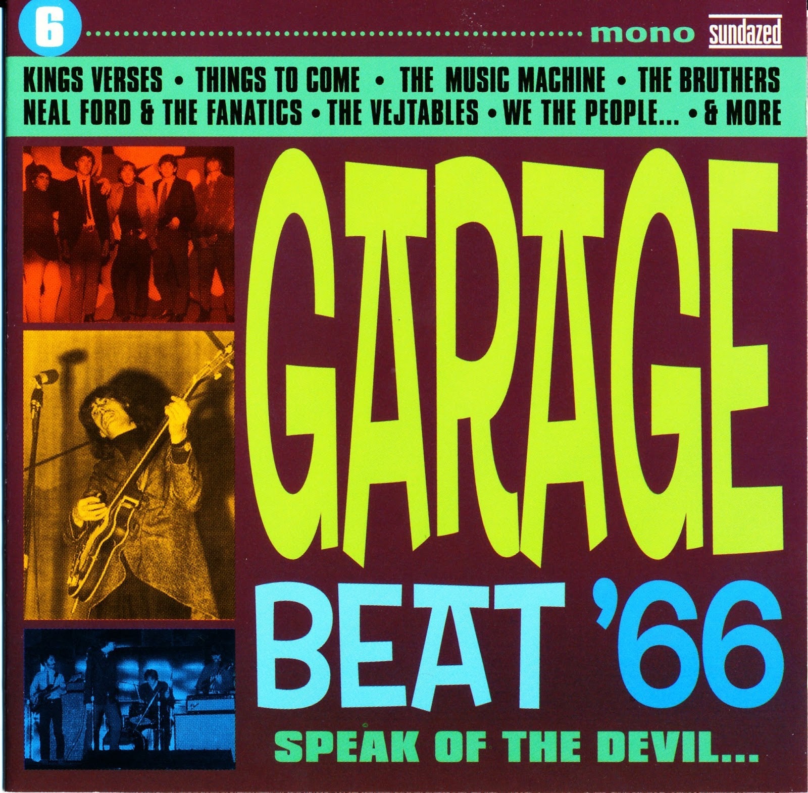Garage Beat '66 Vol. 6: Speak of the Devil... Music CD