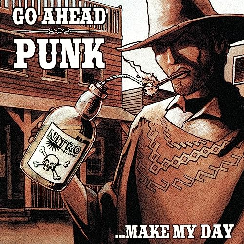 Various Artists - Go Ahead Punk...Make My Day [Orange Splatter LP] Vinyl Record