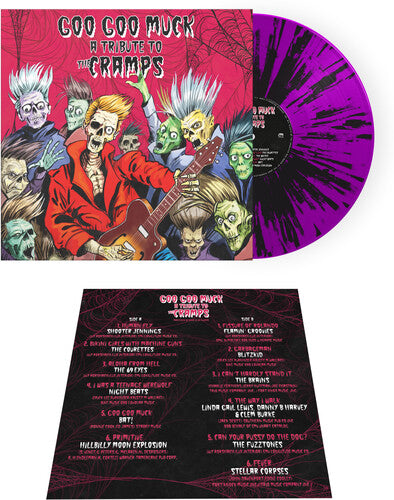 Goo Goo Muck - A Tribute To The Cramps (Colored Vinyl, Purple, Black, Splatter) Vinyl Record