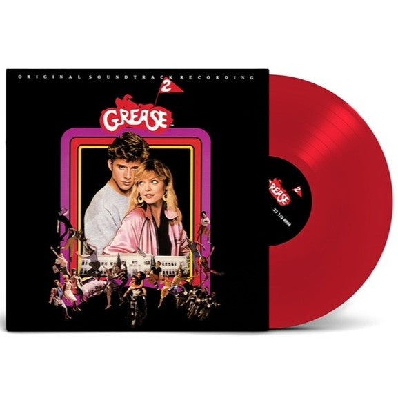Grease 2 (Original Soundtrack) (Cherry Red Colored Vinyl, Gatefold LP Jacket) Vinyl Record