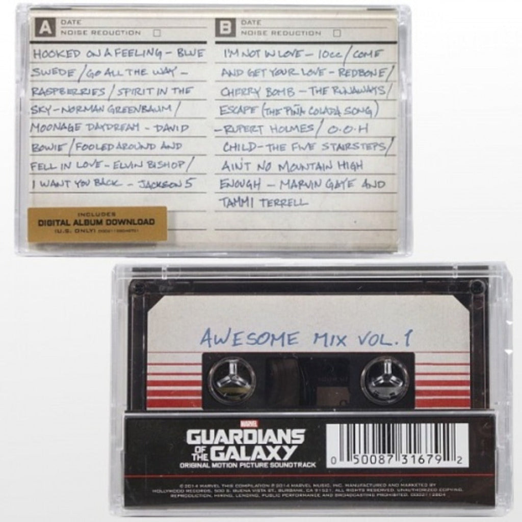 Guardians of the Galaxy: Awesome Mix 1 (Indie Exclusive) (Cassette) Music Cassette Tape